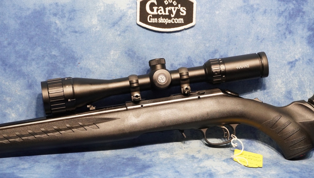 USED RUGER AMERICAN 17 HMR W/HAWKE SCOPE