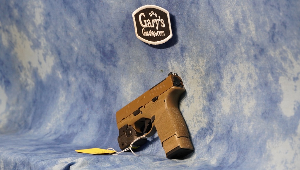 USED SPRINGFIELD ARMORY HELLCAT FDE 9MM O.R. WITH TLR6