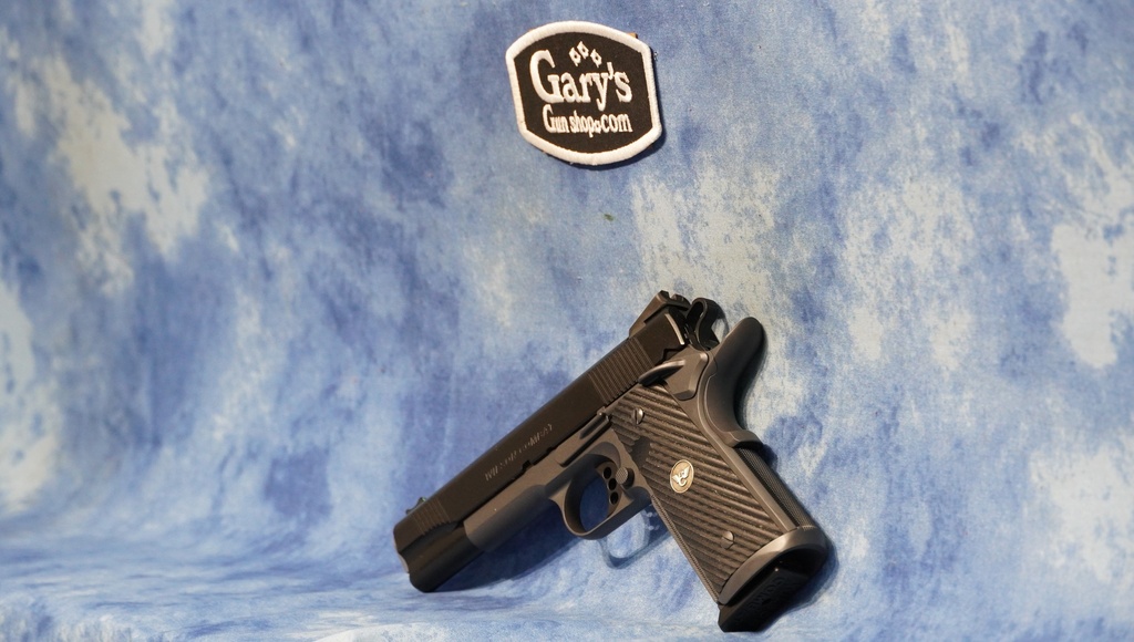 WILSON COMBAT CQB ELITE 45 ACP 5" BBL ARMO-TUFF BLACK SLIDE GRAY FRAME