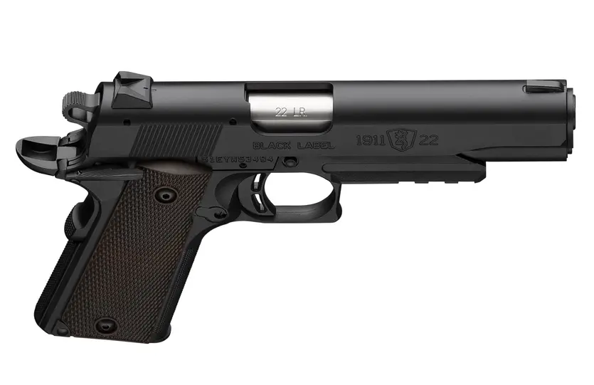 BROWNING 1911-22 BLACK LABEL FS 22 LR W/RAIL