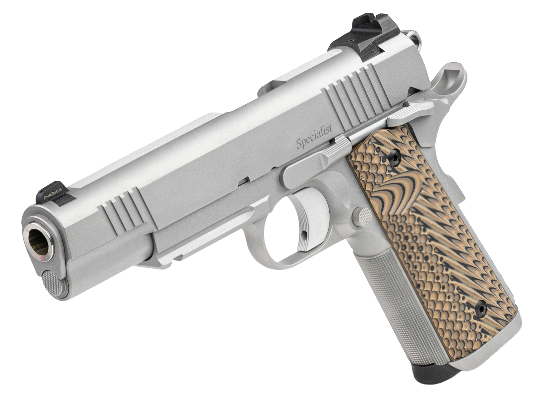ON SALE! DAN WESSON 01815 10MM SPECIALIST 5" BBL 8 RND STAINLESS-img-0