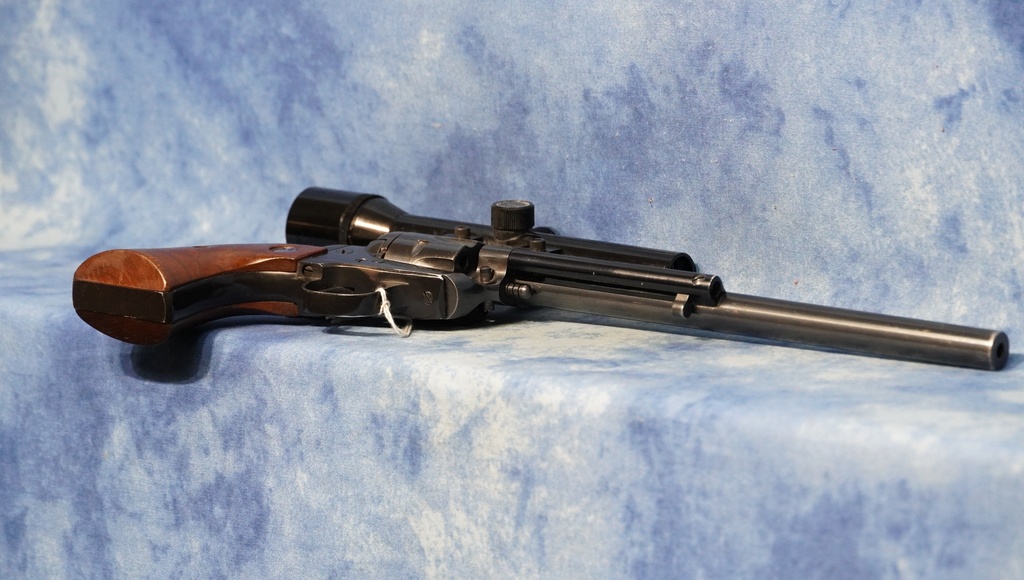 USED RUGER 22LR /22MAG SINGLE SIX 3-SCREW W/SCOPE