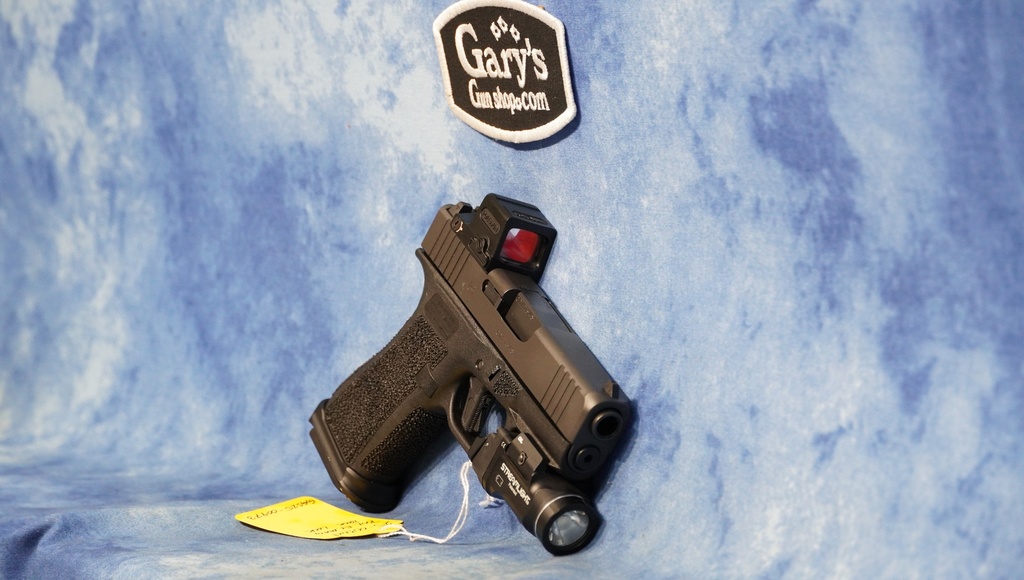 USED GLOCK G43X 9MM M.O.S. W/HOLOSUN & STREAMLIGHT