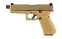 GLOCK G17 GEN 5 FDE 9MM OPTICS READY THREADED