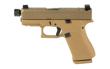 GLOCK G43X DEBO 9MM O.R. FDE THREADED
