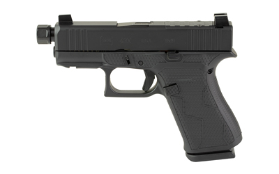 GLOCK G43X BLACKOUT 9MM O.R. BLACK THREADED