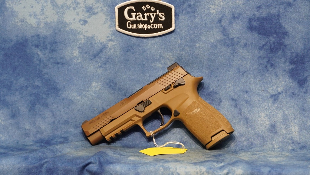 USED SIG SAUER P320 M17 FDE 9MM OPTICS READY