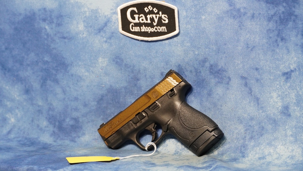 USED SMITH & WESSON M&P9 SHIELD BRONZE/BLACK