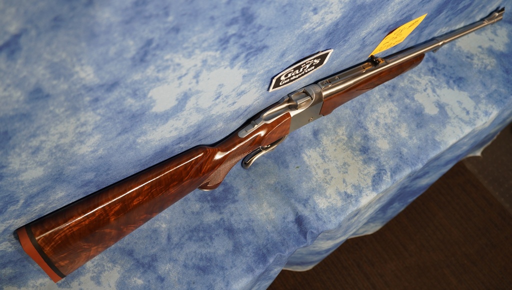 RUGER 21348 NO.1 K1A WALNUT STAINLESS 308 WINCHESTER HIGH GRADE