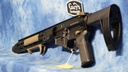 USED DIAMONDBACK DB15 PISTOL W/BRACE 300 BLACKOUT