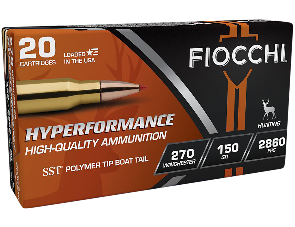 FIOCCHI HYPERFORMANCE, FIO 270HSB    270 WIN      150 SST  20RND