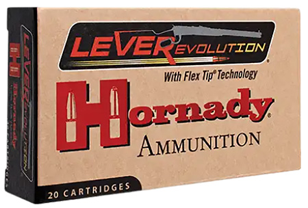 HORNADY 82741 LEVEREVOLUTION 45-70 GOV'T 250 GRAIN MONOFLEX 20 RNDS
