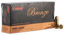 PMC 9G BRONZE 9MM 124 GRAIN FMJ 50 RNDS