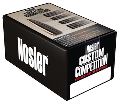 NOSLER 25116 CUSTOM COMPETITION 22 CALIBER 80 GRAIN HOLLOW POINT 100 CNT