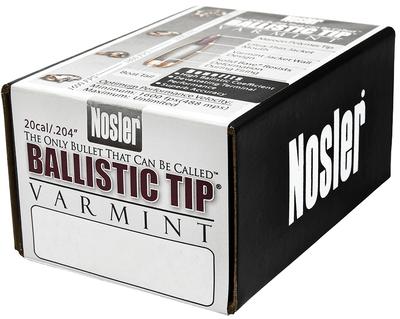NOSLER 39573 BALLISTIC TIP 20 CALIBER 32 GRAIN 250 CNT