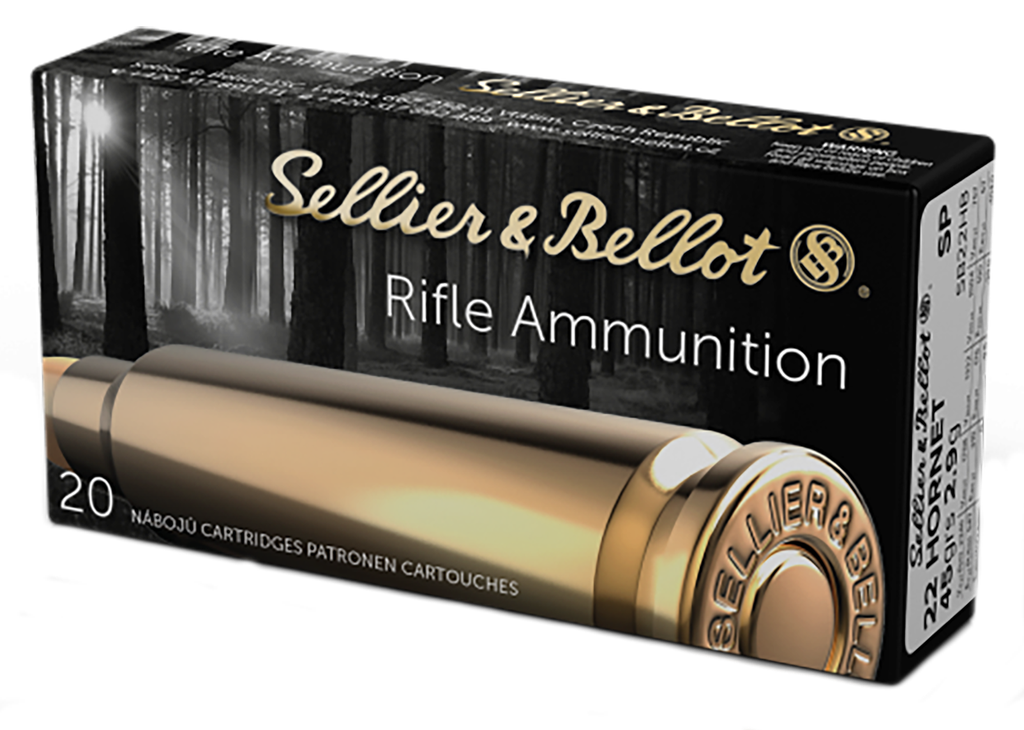 SELLIER & BELLOT 22 HORNET 45GR SP 20  SB22HB