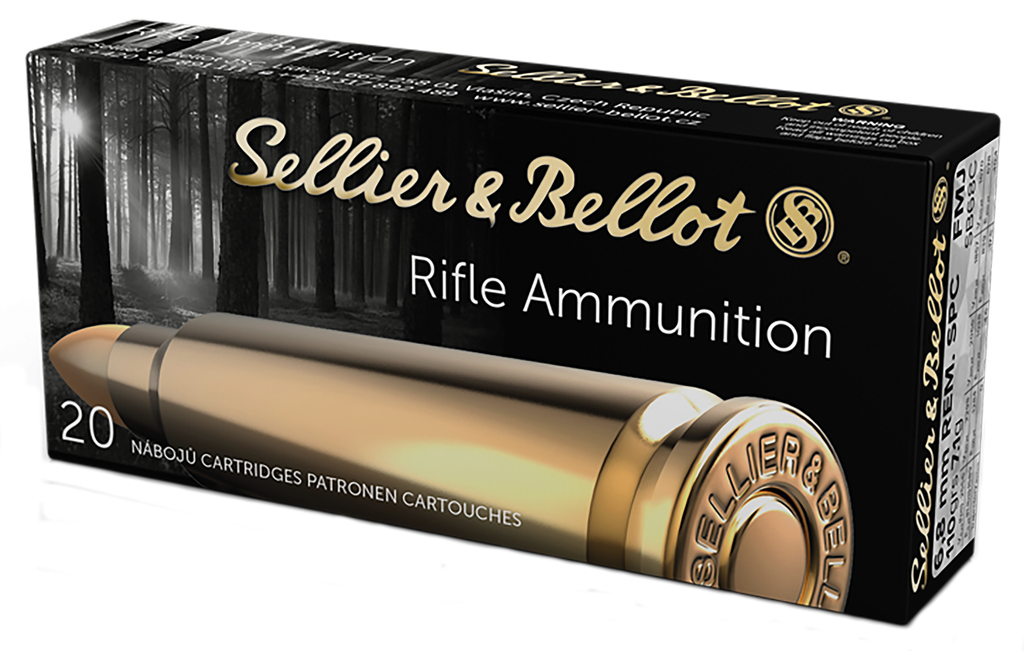 SELLIER & BELLOT 6.8 SPC 110GR FMJ 20 RNDS SB68C
