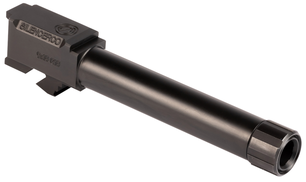 SILENCERCO AC862 THREADED BARREL FOR GLOCK 19 9MM 1/2X28