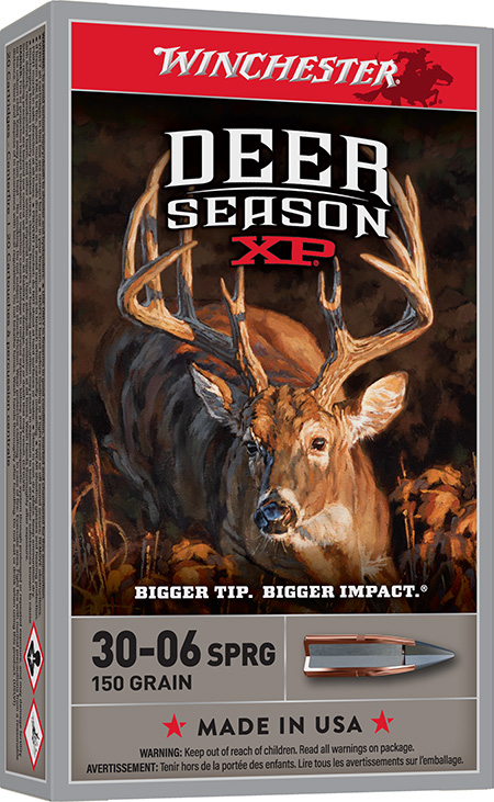 WINCHESTER X3006DS DEER SEASON 30-06 SPRG 150 GRAIN 20 RNDS 