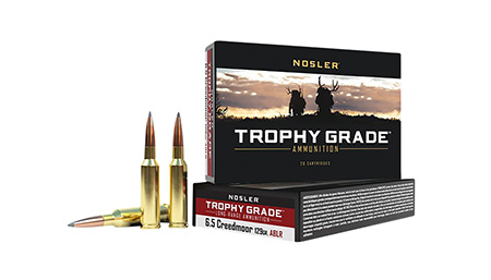NOSLER TROPHY GRADE  6.5 CREEDMOOR 129 GR ACCUBOND LR    20 RNDS 60091