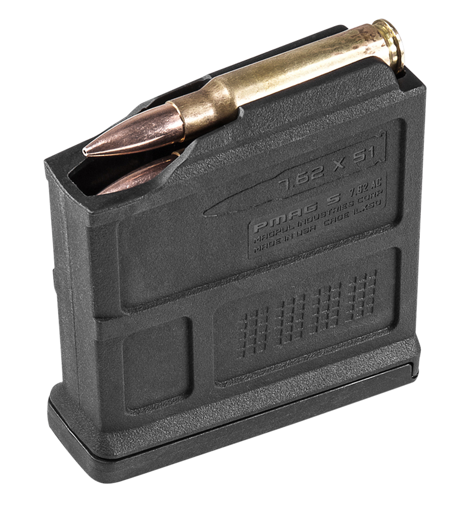 MAGPUL MAG549-BLK PMAG 5 AC 7.62X51MM AICS 5 ROUND MAGAZINE