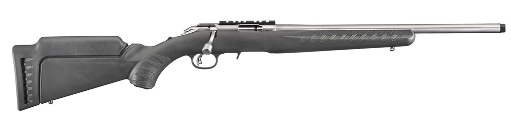 RUGER 8351 AMERICAN 22 LR RIMFIRE BLACK STAINLESS THREADED