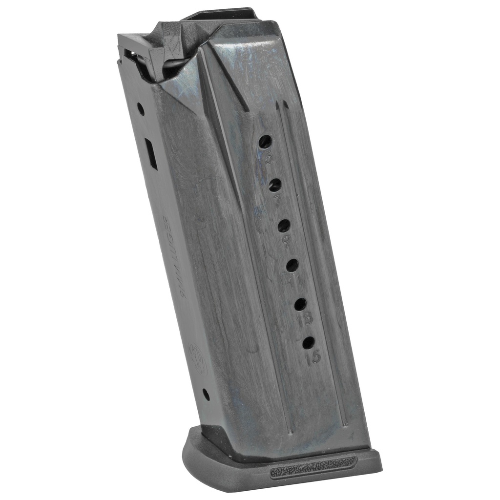 RUGER 90637 SECURITY-9 OEM 15 ROUND 9MM BLACK MAGAZINE