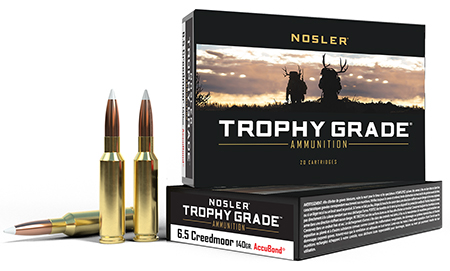 NOSLER 6.5 CREEDMOOR 140GR AB 20RND 60080