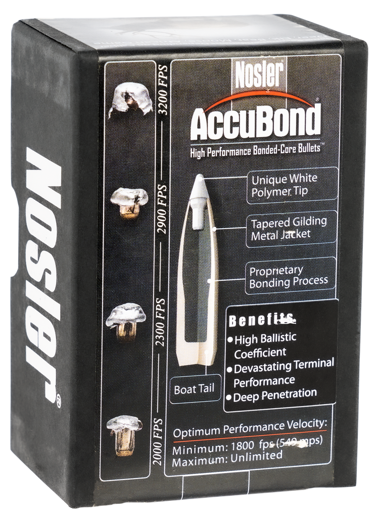 NOSLER ACCUBOND, NOS 54951 ACCUBOND   7MM 150 ACU    50