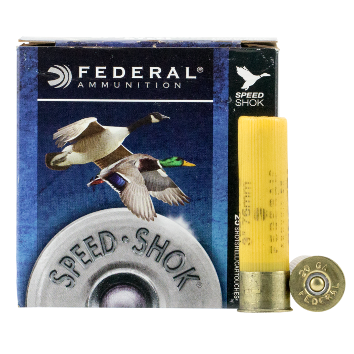 FEDERAL WF2091 SPEED-SHOK 20 GAUGE 3" 7/8OZ 1 SHOT 25 RNDS