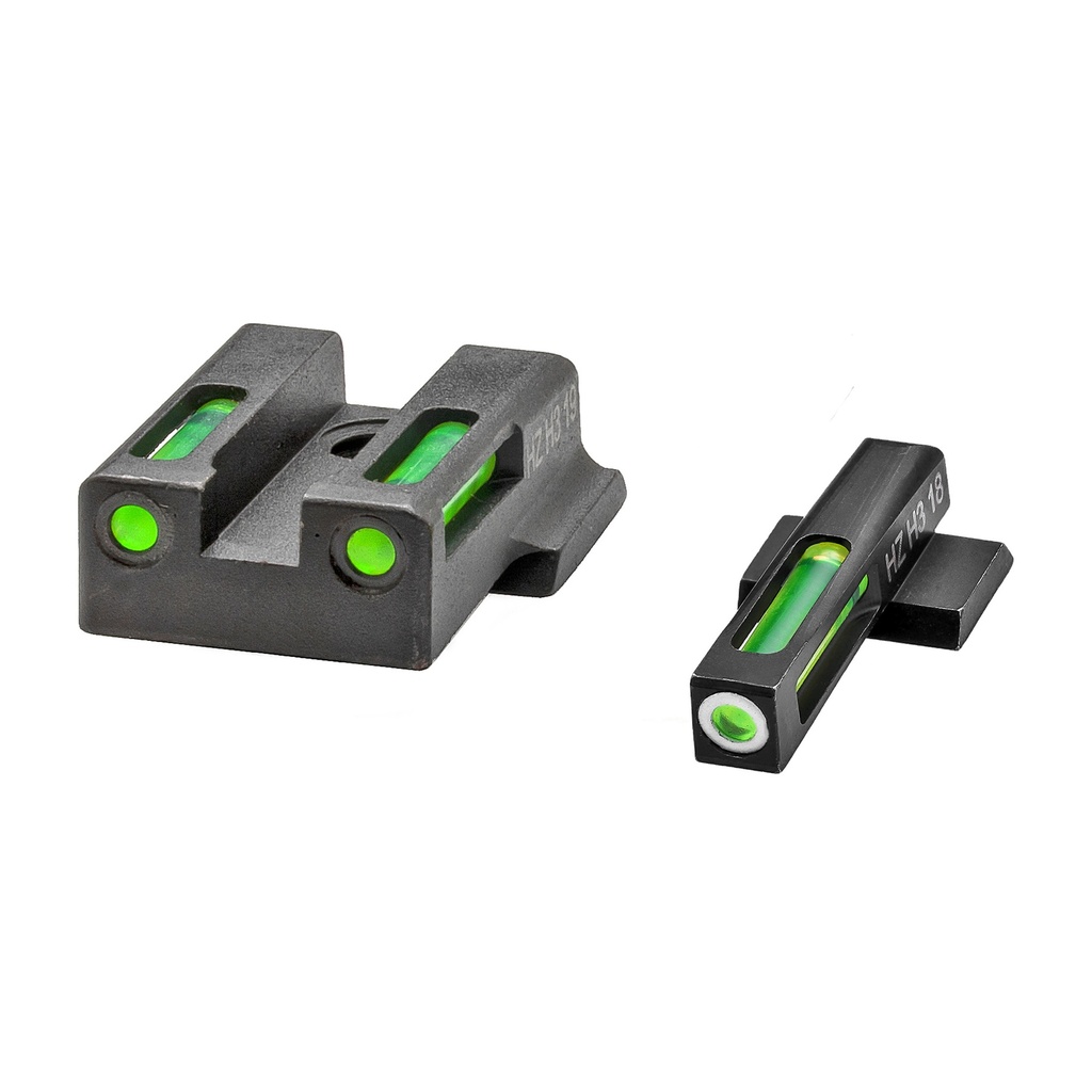 HI VIZ H3  S&W 9 EZ  GREEN AND GREEN