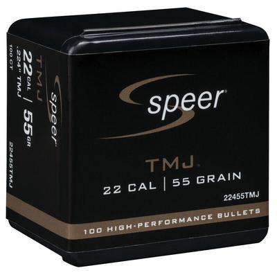 SPEER 22455TMJ 22 CAL TMJ TARGET 55 GRAIN TOTALLY ENCAPSULATED 100 CNT 