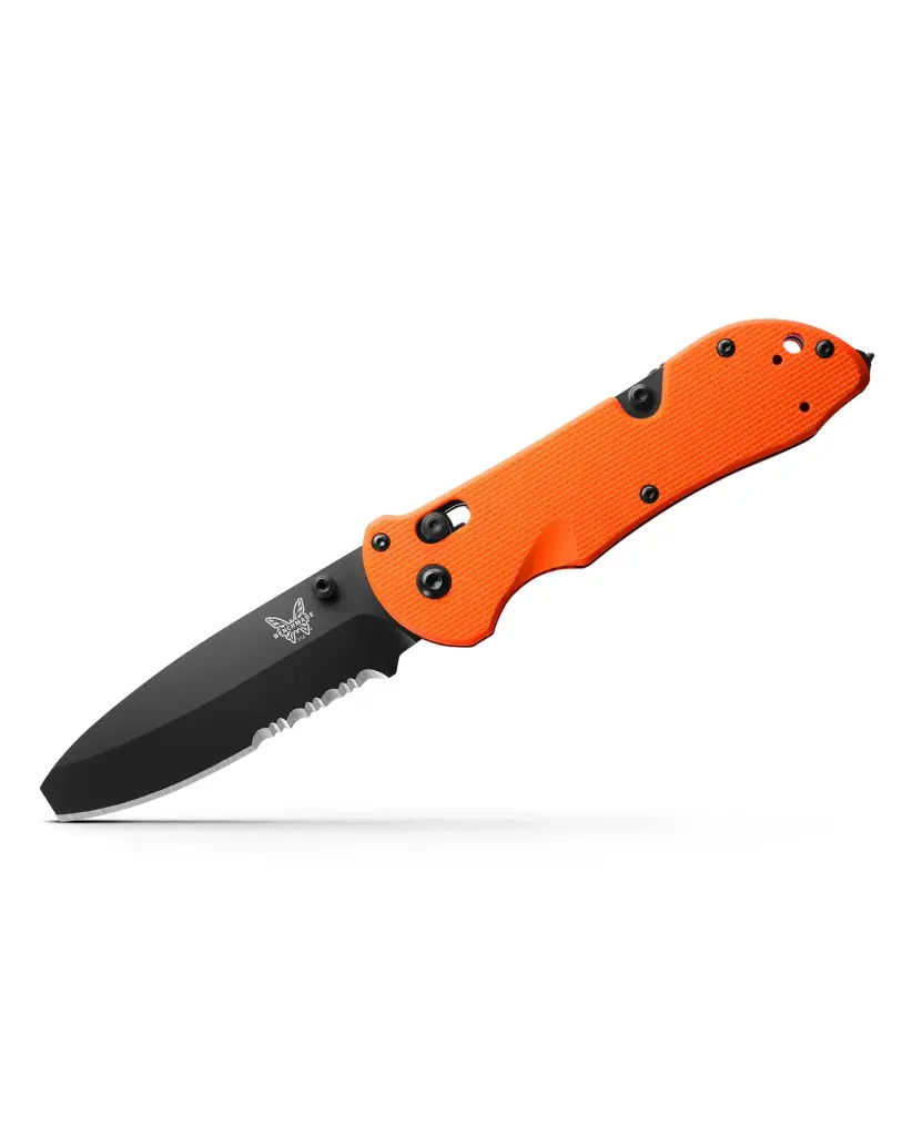 BENCHMADE 916SBK-ORG TRIAGE MANUAL OPEN N680 STEEL