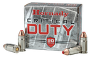 HORNADY 90216 CRITICAL DUTY 9MM LUGER+P 124 GRAIN FLEXLOCK 25 RNDS