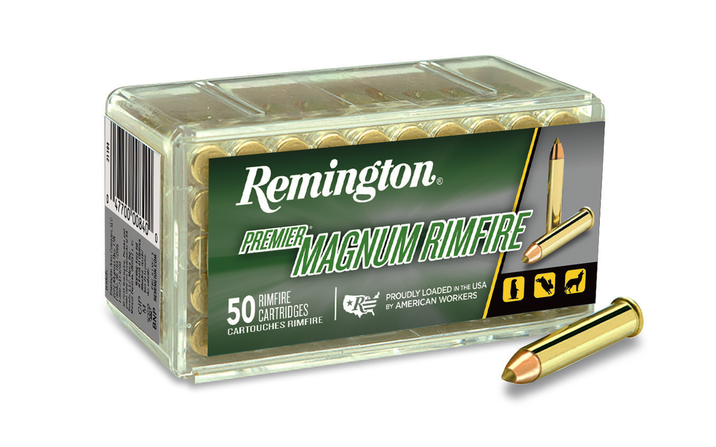 REMINGTON  28464 PREMIER MAGNUM RIMFIRE 17 HMR 17 GRAIN ACCUTIP V 50 RNDS