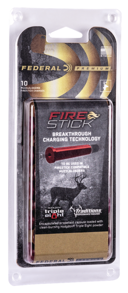 FEDERAL PREMIUM, FED PMZFS100T8 FIRESTCK 100 *TRAD NITRO ONLY 10/10