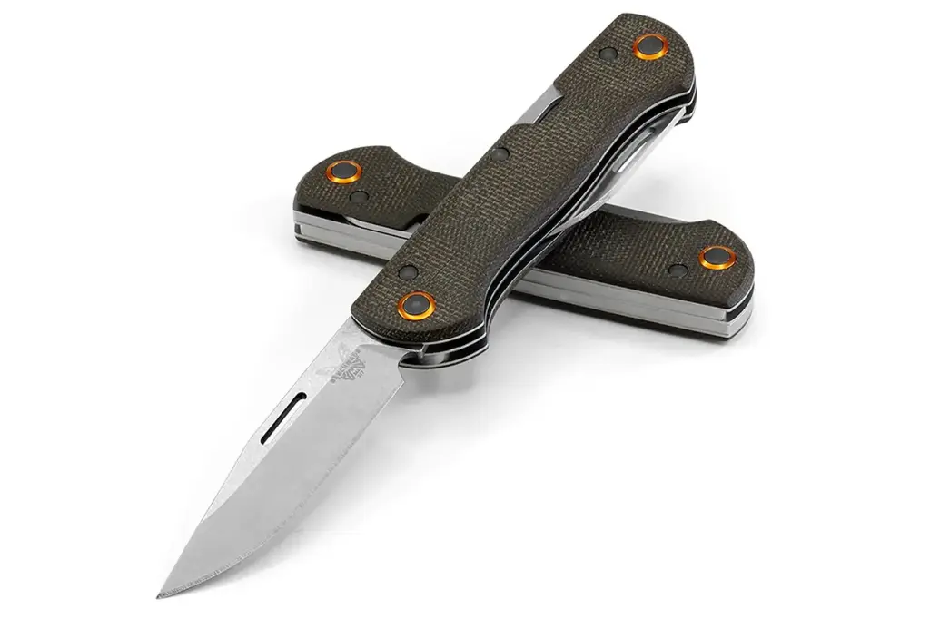 BENCHMADE 317-1 WEEKENDER DUAL BLADE W/CAN OPENER CPM-S30V STEEL