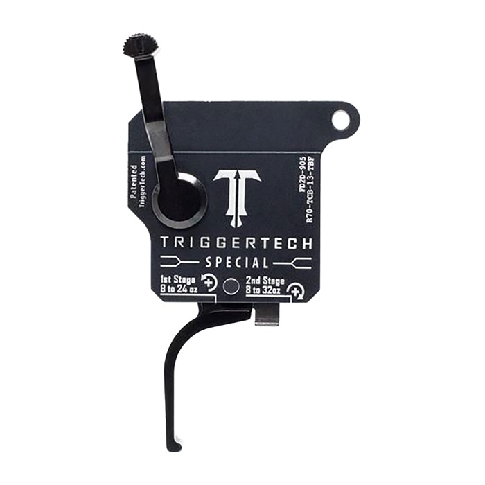 TRIGGERTECH R70-TCB-13-TBF REM 700 TWO STAGE BLACK SPECIAL FLAT