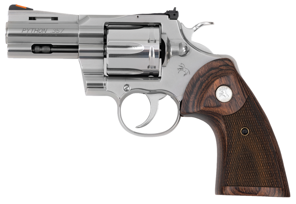 COLT PYTHON-SP3WTS 357MAG PYTHON BRIGHT STAINLESS 3" BBL 
