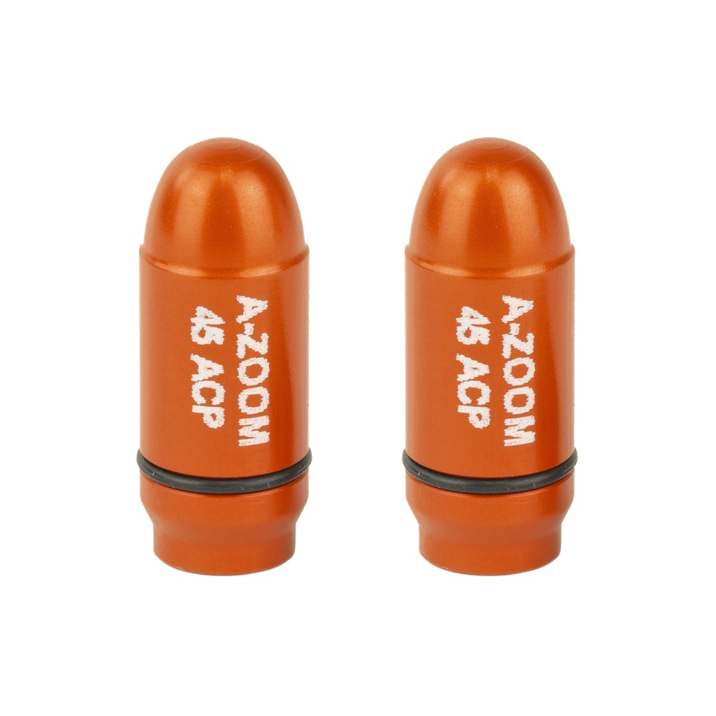 A-ZOOM 17104 STRIKER SNAP CAPS 45 ACP 2 PACK