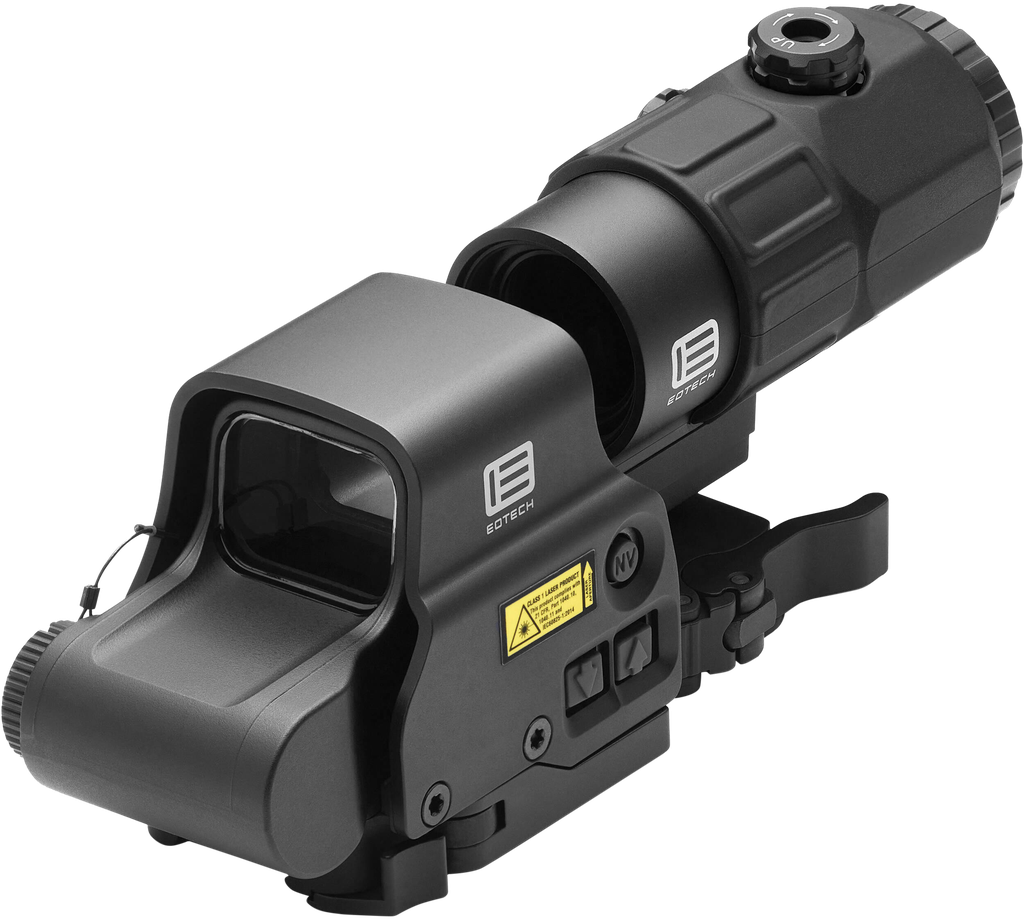 EOTECH HHS V EXPS3-4 W/ G45 5X MAGNIFIER W/ QD SWITCH TO SIDE MTG SYSTEM