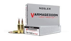NOSLER 63100 17 REMINGTON FIREBALL 20 GR FB TIPPED 20 RNDS