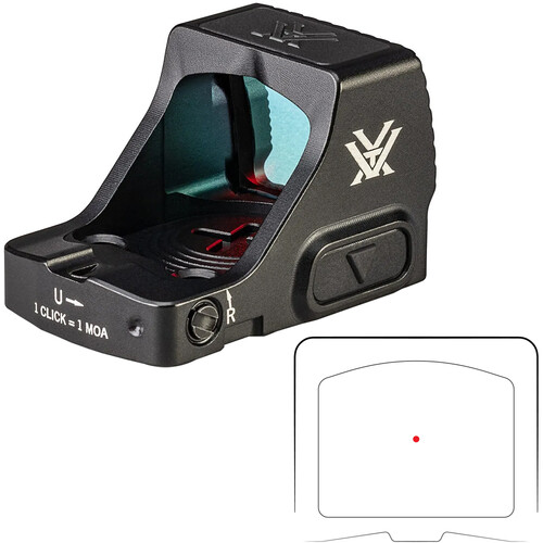 VORTEX DFCCW-MRD3 DEFENDER CCW 3 MOA RED DOT