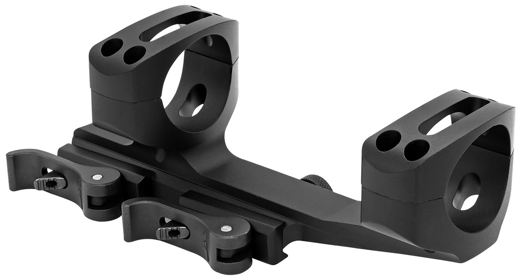 WARNE QDXSKEL30TW QD EXTENDED SKELETON 30MM BLK