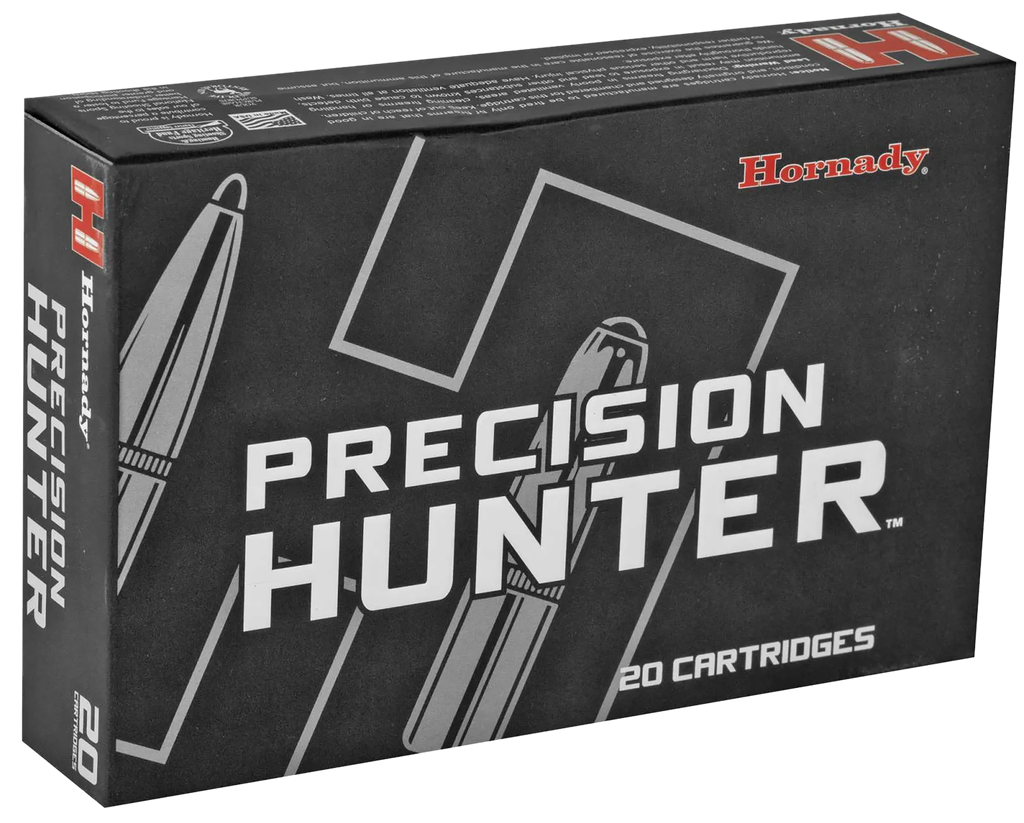 HORNADY 85586 PRECISION HUNTER 280 ACKLEY 162 GRAIN ELD-X 20 RNDS