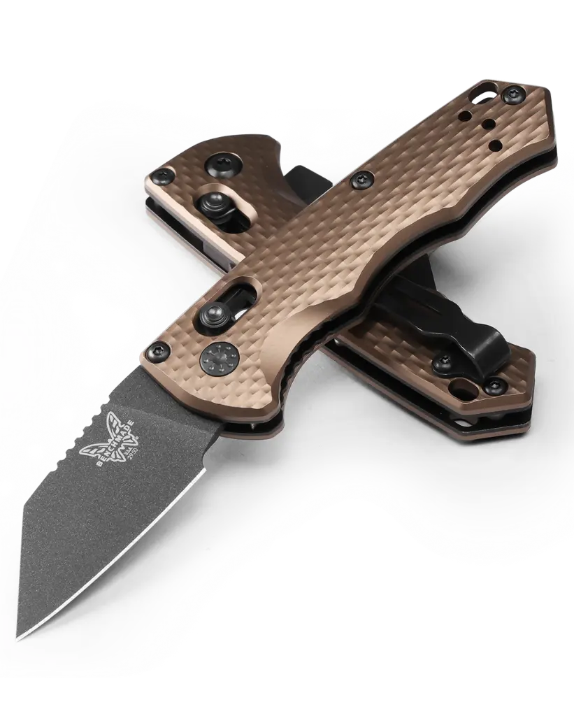 BENCHMADE 2950BK-1 PARTIAL IMMUNITY AUTO OPEN CPM-M4 STEEL