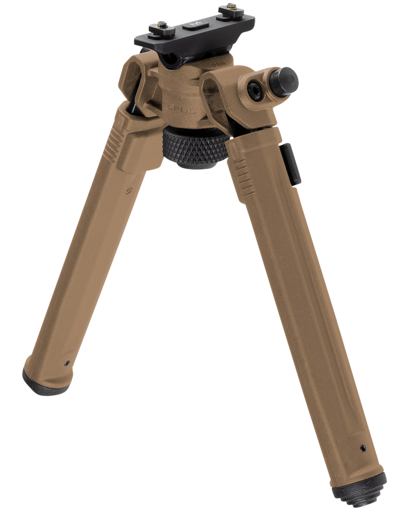 MAGPUL MAG933-FDE BIPOD M-LOK ATTACHMENT, FLAT DARK EARTH MIL-SPEC ANODIZED ALUMINUM, 6.80-10.30"
