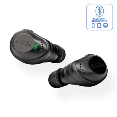 AXIL XCOR BLUETOOTH EARBUDS 29 DB NRR PLUS HEARING ENHANCEMENT