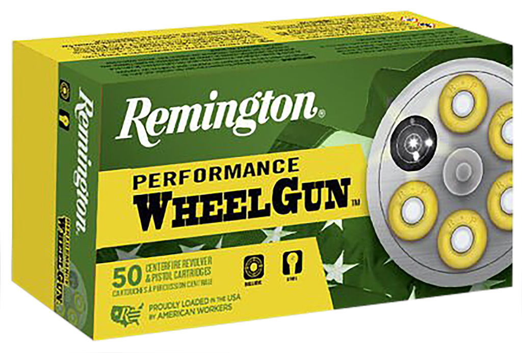 REMINGTON 22273 PERFORMANCE WHEELGUN 38 SHORT COLT 125 GR LEAD ROUND NOSE 50 RNDS