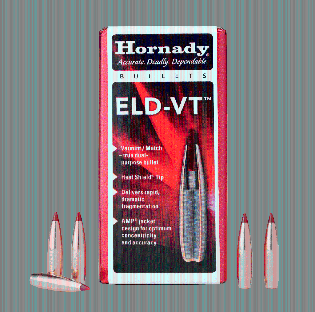 HORNADY ELD-V, HORN 26103  BULL .264 100 ELD-VT            100